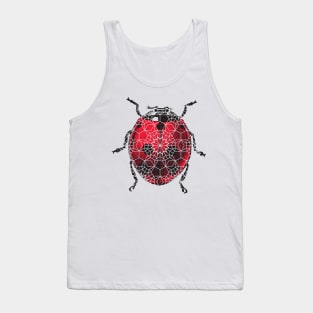 Ladybird ladybug Pattern Tank Top